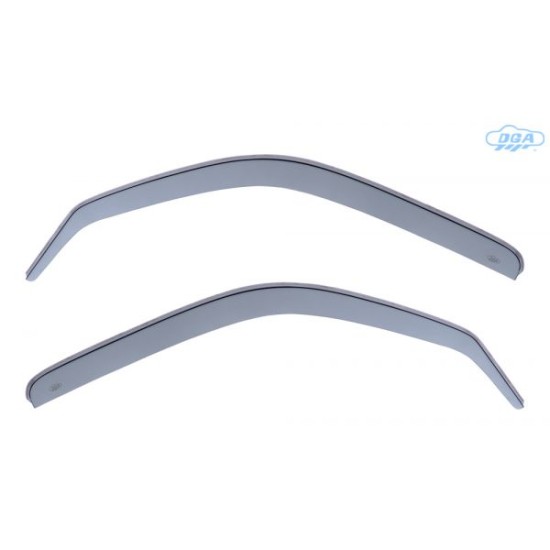 ΖΕΥΓΑΡΙ ΜΠΡΟΣΤΙΝΟΙ ΑΝΕΜΟΘΡΑΥΣΤΕΣ ΓΙΑ TOYOTA HILUX 4D 1998-2005 ΑΠΟ ΕΥΚΑΜΠΤΟ ΧΥΤΟ ΑΚΡΥΛΙΚΟ ΓΥΑΛΙ  (CAST ACRYLIC GLASS) DGA - 2 ΤΕΜ.