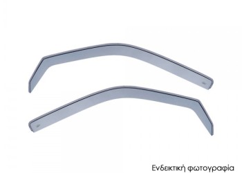 ΖΕΥΓΑΡΙ ΜΠΡΟΣΤΙΝΟΙ ΑΝΕΜΟΘΡΑΥΣΤΕΣ ΓΙΑ VW TRANSPORTER / CARAVELLE 2/4D 1990-2003 ΑΠΟ ΕΥΚΑΜΠΤΟ ΧΥΤΟ ΑΚΡΥΛΙΚΟ ΓΥΑΛΙ (CAST ACRYLIC GLASS) DGA - 2 ΤΕΜ.