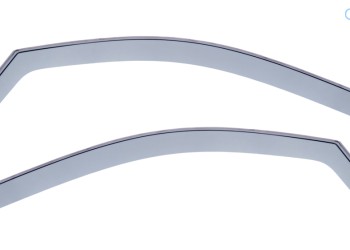 ΖΕΥΓΑΡΙ ΜΠΡΟΣΤΙΝΟΙ ΑΝΕΜΟΘΡΑΥΣΤΕΣ ΓΙΑ VW TIGUAN 4/5D 2016+ ΑΠΟ ΕΥΚΑΜΠΤΟ ΧΥΤΟ ΑΚΡΥΛΙΚΟ ΓΥΑΛΙ (CAST ACRYLIC GLASS) DGA - 2 ΤΕΜ.