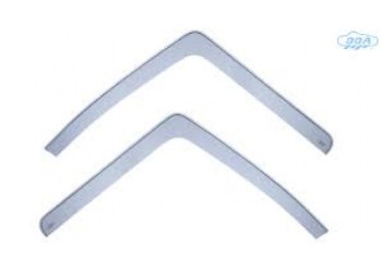 ΖΕΥΓΑΡΙ ΜΠΡΟΣΤΙΝΟΙ ΑΝΕΜΟΘΡΑΥΣΤΕΣ ΓΙΑ DAF LF 45/55 DAYCAN / SLEPPER CAB 2006+ / LF EURO 2014+ / RENAULT D 2014+ ΑΠΟ ΕΥΚΑΜΠΤΟ ΧΥΤΟ ΑΚΡΥΛΙΚΟ ΓΥΑΛΙ (CAST ACRYLIC GLASS) DGA - 2 ΤΕΜ.