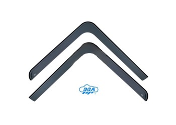 ΖΕΥΓΑΡΙ ΜΠΡΟΣΤΙΝΟΙ ΑΝΕΜΟΘΡΑΥΣΤΕΣ ΓΙΑ MERCEDES ACTROS / ANTOS MP4/MP5 2012+ / AROCS 2013+ ΑΠΟ ΕΥΚΑΜΠΤΟ ΧΥΤΟ ΑΚΡΥΛΙΚΟ ΓΥΑΛΙ  (CAST ACRYLIC GLASS) DGA - 2 ΤΕΜ.