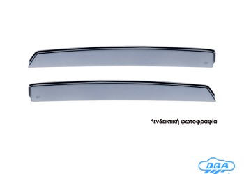ΖΕΥΓΑΡΙ ΠΙΣΩ ΑΝΕΜΟΘΡΑΥΣΤΕΣ ΓΙΑ PEUGEOT 2008 2019-2023 5D ΑΠΟ ΕΥΚΑΜΠΤΟ ΧΥΤΟ ΑΚΡΥΛΙΚΟ ΓΥΑΛΙ  (CAST ACRYLIC GLASS) DGA - 2 ΤΕΜ.