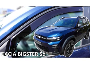 ΑΝΕΜΟΘΡΑΥΣΤΕΣ ΓΙΑ DACIA BIGSTER 5D 2024+ ΣΕΤ ΑΥΤΟΚΙΝΗΤΟΥ ΑΠΟ ΕΥΚΑΜΠΤΟ ΦΙΜΕ ΠΛΑΣΤΙΚΟ HEKO - 4 ΤΕΜ.