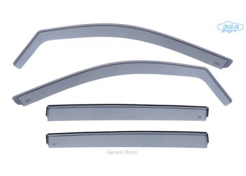 ΣΕΤ ΑΝΕΜΟΘΡΑΥΣΤΕΣ ΓΙΑ FORD FIESTA 5D 2008-2017 ΑΠΟ ΕΥΚΑΜΠΤΟ ΧΥΤΟ ΑΚΡΥΛΙΚΟ ΓΥΑΛΙ  (CAST ACRYLIC GLASS) DGA - 4 ΤΕΜ.