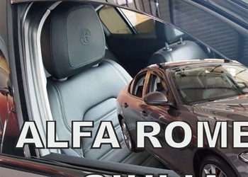 ΑΝΕΜΟΘΡΑΥΣΤΕΣ ΓΙΑ ALFA ROMEO GIULIA 4D 2016- ΖΕΥΓΑΡΙ ΑΠΟ ΕΥΚΑΜΠΤΟ ΦΙΜΕ ΠΛΑΣΤΙΚΟ HEKO - 2 ΤΕΜ.