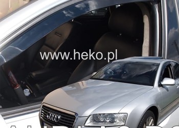 ΑΝΕΜΟΘΡΑΥΣΤΕΣ ΓΙΑ AUDI A8 / D3 4D 2003-2010 ΖΕΥΓΑΡΙ ΑΠΟ ΕΥΚΑΜΠΤΟ ΦΙΜΕ ΠΛΑΣΤΙΚΟ HEKO - 2 ΤΕΜ.