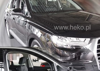 ΑΝΕΜΟΘΡΑΥΣΤΕΣ ΓΙΑ AUDI Q7 II 5D 2015-2021 ΖΕΥΓΑΡΙ ΑΠΟ ΕΥΚΑΜΠΤΟ ΦΙΜΕ ΠΛΑΣΤΙΚΟ HEKO - 2 ΤΕΜ.