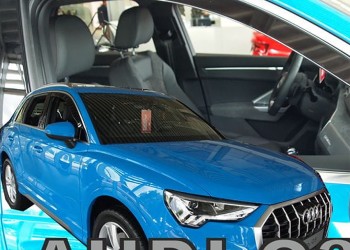 ΑΝΕΜΟΘΡΑΥΣΤΕΣ ΓΙΑ AUDI Q3 5D 2018-2021 ΖΕΥΓΑΡΙ ΑΠΟ ΕΥΚΑΜΠΤΟ ΦΙΜΕ ΠΛΑΣΤΙΚΟ HEKO - 2 ΤΕΜ.