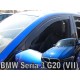 ΑΝΕΜΟΘΡΑΥΣΤΕΣ ΓΙΑ BMW 3 G20 / G21 4D/5D 2019-2021 ΖΕΥΓΑΡΙ ΑΠΟ ΕΥΚΑΜΠΤΟ ΦΙΜΕ ΠΛΑΣΤΙΚΟ HEKO - 2 ΤΕΜ.