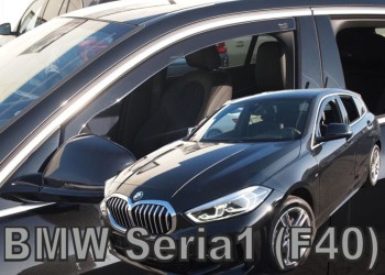 ΑΝΕΜΟΘΡΑΥΣΤΕΣ ΓΙΑ BMW F40 ΣΕΙΡΑ 1 5D 2019-2021 ΖΕΥΓΑΡΙ ΑΠΟ ΕΥΚΑΜΠΤΟ ΦΙΜΕ ΠΛΑΣΤΙΚΟ HEKO - 2 ΤΕΜ.