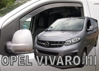 ΑΝΕΜΟΘΡΑΥΣΤΕΣ ΓΙΑ CITROEN JUMPY 3 / SPACETOURER / TOYOTA PROACE 2 / PEUGEOT EXPERT 3 / TRAVELLER 2016+ / OPEL VIVARO 3 2019+ ΖΕΥΓΑΡΙ VAN ΑΠΟ ΕΥΚΑΜΠΤΟ ΦΙΜΕ ΠΛΑΣΤΙΚΟ HEKO - 2 ΤΕΜ.