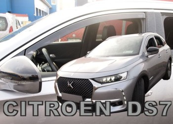 ΑΝΕΜΟΘΡΑΥΣΤΕΣ ΓΙΑ CITROEN DS7 CROSSBACK 5D 2018-2021 ΖΕΥΓΑΡΙ ΑΠΟ ΕΥΚΑΜΠΤΟ ΦΙΜΕ ΠΛΑΣΤΙΚΟ HEKO - 2 ΤΕΜ.