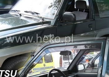 ΑΝΕΜΟΘΡΑΥΣΤΕΣ ΓΙΑ DAIHATSU FEROZA 2D 1989-1998 ΖΕΥΓΑΡΙ ΑΠΟ ΕΥΚΑΜΠΤΟ ΦΙΜΕ ΠΛΑΣΤΙΚΟ HEKO - 2 ΤΕΜ.