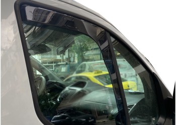 ΑΝΕΜΟΘΡΑΥΣΤΕΣ ΓΙΑ FORD TRANSIT CUSTOM 2D/4D 2012+ ΖΕΥΓΑΡΙ  VAN ΑΠΟ ΕΥΚΑΜΠΤΟ ΦΙΜΕ ΠΛΑΣΤΙΚΟ HEKO - 2 ΤΕΜ.