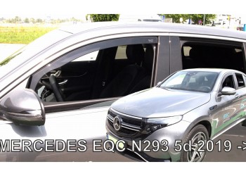 MERCEDES EQC N293 5D 2019+  ΖΕΥΓΑΡΙ ΑΝΕΜΟΘΡΑΥΣΤΕΣ ΑΠΟ ΕΥΚΑΜΠΤΟ ΦΙΜΕ ΠΛΑΣΤΙΚΟ HEKO - 2 ΤΕΜ.