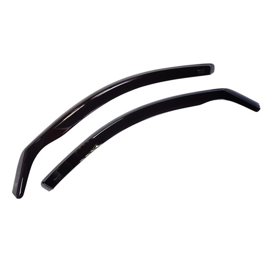 Heko - Ανεμοθραύστες για Opel Frontera 2024 > 5πορτο / SUV Ζευγάρι Αυτοκινήτου Από Εύκαμπτο Φιμέ Πλαστικό - 2 τεμ. (ΑΝΕΜ.25412)