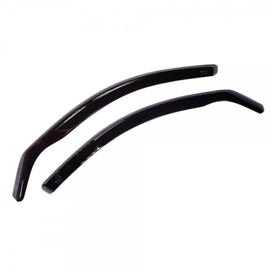 Heko - Ανεμοθραύστες Παραθύρων Για Mercedes Benz Actros MP4 / MP5 2012 > / Antos 2012 > / Arocs 2013 > 2πορτο υλικό Acrylic Χρώμα Φιμέ (Με Κάμερα) - 2 τεμ. (ΑΝΕΜ.23647/TRUCK)