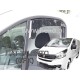 ΑΝΕΜΟΘΡΑΥΣΤΕΣ ΓΙΑ FIAT TALENTO 2016+ / OPEL VIVARO 2 2014-2019 / RENAULT TRAFIC 3 2014+ ΚΟΝΤΟ ΖΕΥΓΑΡΙ VAN ΑΠΟ ΕΥΚΑΜΠΤΟ ΦΙΜΕ ΠΛΑΣΤΙΚΟ HEKO - 2 ΤΕΜ.