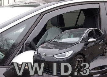 ΑΝΕΜΟΘΡΑΥΣΤΕΣ ΓΙΑ VW ID.3 5D 2020+ - ΖΕΥΓΑΡΙ ΑΥΤΟΚΙΝΗΤΟΥ ΑΠΟ ΕΥΚΑΜΠΤΟ ΦΙΜΕ ΠΛΑΣΤΙΚΟ HEKO - 2 ΤΕΜ.
