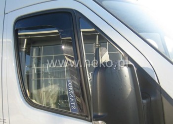 ΑΝΕΜΟΘΡΑΥΣΤΕΣ ΓΙΑ VW CRAFTER 2006-2017 / MERCEDES SPRINTER W906 2006-2018 ΖΕΥΓΑΡΙ VAN ΓΙΑ ΟΛΟ ΤΟ ΤΖΑΜΙ ΑΠΟ ΕΥΚΑΜΠΤΟ ΦΙΜΕ ΠΛΑΣΤΙΚΟ HEKO - 2 ΤΕΜ.