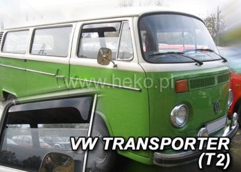 ΑΝΕΜΟΘΡΑΥΣΤΕΣ ΓΙΑ VW TRANSPORTER T2 2D 1969-1979 (SHORT) ΖΕΥΓΑΡΙ ΑΠΟ ΕΥΚΑΜΠΤΟ ΦΙΜΕ ΠΛΑΣΤΙΚΟ HEKO - 2 ΤΕΜ.