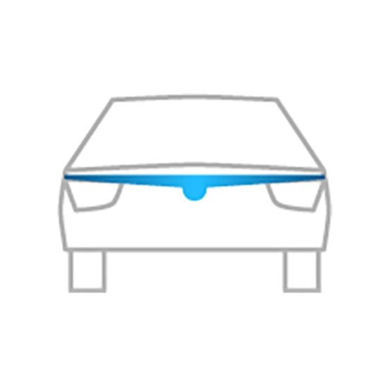 ΑΝΕΜΟΘΡΑΥΣΤΗΣ ΚΑΠΩ ΑΥΤΟΚΙΝΗΤΟΥ ΓΙΑ DACIA DUSTER 2010-2018 ΑΠΟ ΕΥΚΑΜΠΤΟ ΦΙΜΕ ΠΛΑΣΤΙΚΟ HEKO - 1 ΤΕΜ.