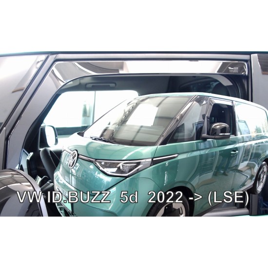ΑΝΕΜΟΘΡΑΥΣΤΕΣ ΓΙΑ VW ID.BUZZ 5D 2022+ ΖΕΥΓΑΡΙ ΑΠΟ ΕΥΚΑΜΠΤΟ ΦΙΜΕ ΠΛΑΣΤΙΚΟ HEKO - 2 ΤΕΜ.