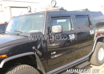 ΑΝΕΜΟΘΡΑΥΣΤΕΣ ΓΙΑ HUMMER H2 2002-2009 5D ΖΕΥΓΑΡΙ ΑΥΤΟΚΙΝΗΤΟΥ ΑΠΟ ΕΥΚΑΜΠΤΟ ΦΙΜΕ ΠΛΑΣΤΙΚΟ HEKO - 2 ΤΕΜ.