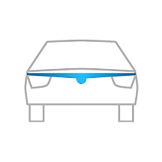 ΑΝΕΜΟΘΡΑΥΣΤΗΣ ΚΑΠΩ ΑΥΤΟΚΙΝΗΤΟΥ ΓΙΑ MITSUBISHI PAJERO 02/2000-2006 ΑΠΟ ΕΥΚΑΜΠΤΟ ΦΙΜΕ ΠΛΑΣΤΙΚΟ HEKO - 1 ΤΕΜ.