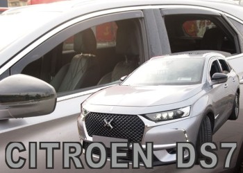 ΑΝΕΜΟΘΡΑΥΣΤΕΣ ΓΙΑ CITROEN DS7 CROSSBACK 5D 2018+ ΣΕΤ ΑΥΤΟΚΙΝΗΤΟΥ ΑΠΟ ΕΥΚΑΜΠΤΟ ΦΙΜΕ ΠΛΑΣΤΙΚΟ HEKO - 4 ΤΕΜ.