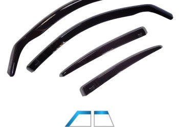 ΑΝΕΜΟΘΡΑΥΣΤΕΣ ΓΙΑ NISSAN QASHQAI I J10 5D 02/2007-2013  ΣΕΤ ΑΥΤΟΚΙΝΗΤΟΥ ΑΠΟ ΕΥΚΑΜΠΤΟ ΦΙΜΕ ΠΛΑΣΤΙΚΟ HEKO - 4 ΤΕΜ.