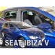 ΑΝΕΜΟΘΡΑΥΣΤΕΣ ΓΙΑ SEAT IBIZA 5D 2017+ ΣΕΤ ΑΥΤΟΚΙΝΗΤΟΥ ΑΠΟ ΕΥΚΑΜΠΤΟ ΦΙΜΕ ΠΛΑΣΤΙΚΟ HEKO - 4 ΤΕΜ.