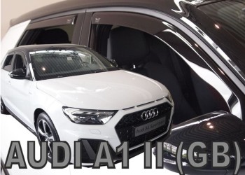 ΑΝΕΜΟΘΡΑΥΣΤΕΣ ΓΙΑ AUDI A1 5D 2018+ ΣΕΤ ΑΥΤΟΚΙΝΗΤΟΥ ΑΠΟ ΕΥΚΑΜΠΤΟ ΦΙΜΕ ΠΛΑΣΤΙΚΟ HEKO - 4 ΤΕΜ.