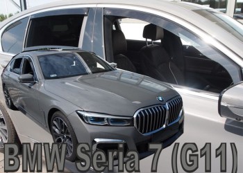 ΑΝΕΜΟΘΡΑΥΣΤΕΣ ΓΙΑ BMW 7 G11 4D 2015+ ΣΕΤ ΑΥΤΟΚΙΝΗΤΟΥ ΑΠΟ ΕΥΚΑΜΠΤΟ ΦΙΜΕ ΠΛΑΣΤΙΚΟ HEKO - 4 ΤΕΜ.