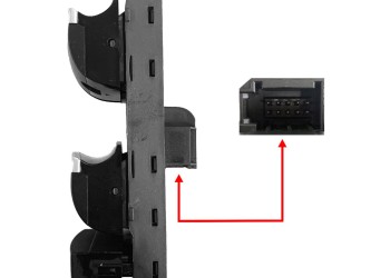 ΔΙΑΚΟΠΤΗΣ ΓΙΑ AUDI A3 2003+ / A6 2004+ / Q7 2006+ ΠΟΛΛΑΠΛΟΣ ΠΑΡΑΘΥΡΩΝ 10 PIN NTY - orig. 4F0959851H / 4F0959851H5PR - 1 ΤΕΜ.