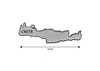 ΚΡΗΤΗ ΑΥΤΟΚΟΛΛΗΤΟ 12 cm ΧΡΩΜΙΟ (ΝΙΚΕΛ) ΜΕ ΕΠΙΚΑΛΥΨΗ ΕΠΟΞΕΙΔΙΚΗΣ ΡΥΤΙΝΗΣ (ΥΓΡΟ ΓΥΑΛΙ) - 1 ΤΕΜ.