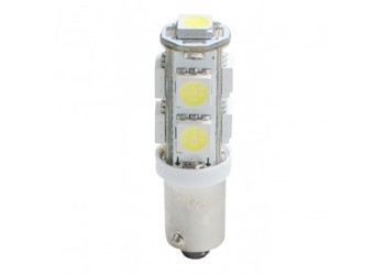 T4W 12V 2,16W BA9s (ΜΙΝΙΟΝ) LED 9xSMD5050 ΛΕΥΚΟ BLISTER 2ΤΕΜ. M-TECH