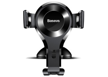 Amio - ΒΑΣΗ ΚΙΝΗΤΟΥ ΜΕ ΒΕΝΤΟΥΖΑ BASEUS OSCULUM SUYL-XP01 18.5x11.6x9cm ΜΑΥΡΗ - 1 τεμ. (BAS26876/AM)