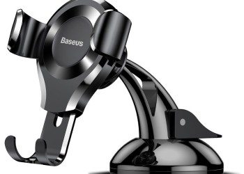 Amio - ΒΑΣΗ ΚΙΝΗΤΟΥ ΜΕ ΒΕΝΤΟΥΖΑ BASEUS OSCULUM SUYL-XP01 18.5x11.6x9cm ΜΑΥΡΗ - 1 τεμ. (BAS26876/AM)