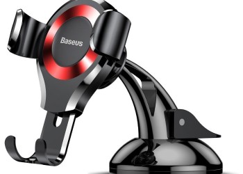 Amio - ΒΑΣΗ ΚΙΝΗΤΟΥ ΜΕ ΒΕΝΤΟΥΖΑ BASEUS OSCULUM SUYL-XP01 18.5x11.6x9cm ΚΟΚΚΙΝΗ - 1 τεμ. (BAS26878/AM)