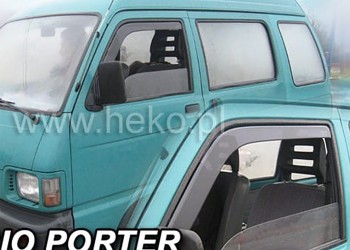 ΑΝΕΜΟΘΡΑΥΣΤΕΣ ΓΙΑ PIAGGIO PORTER 1992-2002 ΖΕΥΓΑΡΙ ΑΠΟ ΕΥΚΑΜΠΤΟ ΦΙΜΕ ΠΛΑΣΤΙΚΟ HEKO - 2 ΤΕΜ.