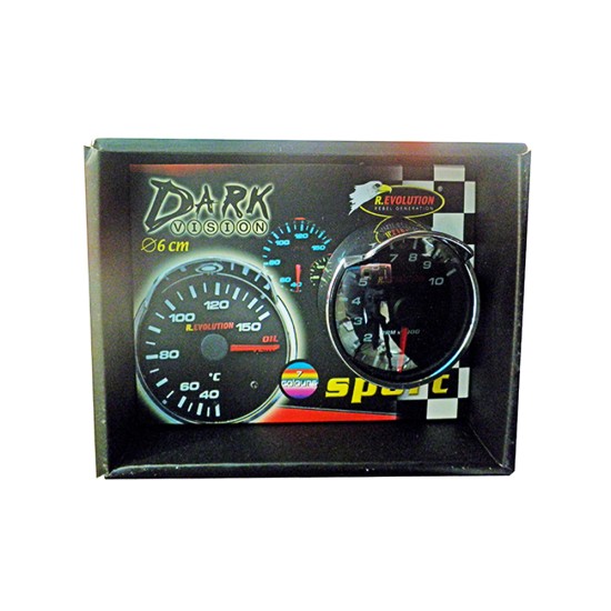 Bottari - Στροφόμετρο Bottari Μαύρο - 1 τεμ. (ΟΡΓ/ΒΟΤ51957)