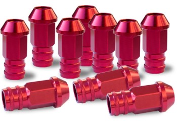 ΠΑΞΙΜΑΔΙ ΚΩΝΙΚΟ 12χ1,25 (50mm) (19) ΚΟΚΚΙΝΟ 10ΤΕΜ.