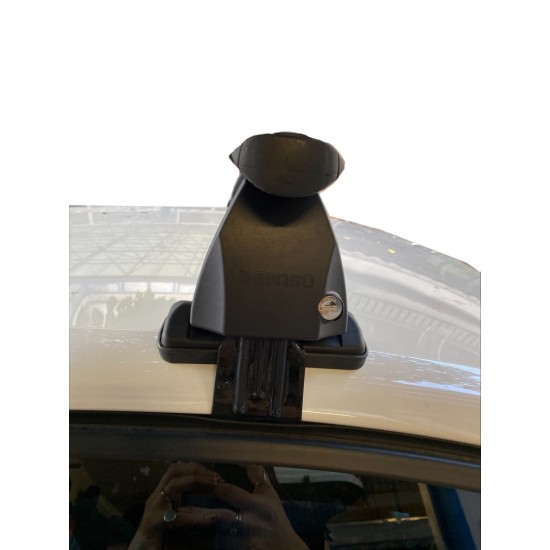 KIT ΜΕ ΜΠΑΡΕΣ ΟΡΟΦΗΣ ΓΙΑ PEUGEOT 208 II 5D 06/2019+ (12500/MB+DLKIT41G) ΑΛΟΥΜΙΝΙΟΥ DELTA BLACK MENABO? - 2 ΤΕΜ.