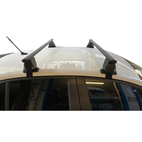 KIT ΜΕ ΜΠΑΡΕΣ ΟΡΟΦΗΣ ΓΙΑ PEUGEOT 208 II 5D 06/2019+ (12500/MB+DLKIT41G) ΑΛΟΥΜΙΝΙΟΥ DELTA BLACK MENABO? - 2 ΤΕΜ.