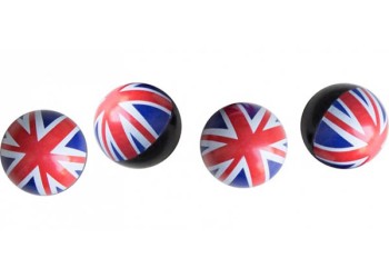 ΚΑΠΑΚΙΑ ΒΑΛΒΙΔΩΝ UK FLAG ΣΗΜΑΙΑ ΑΓΓΛΙΑΣ 4ΤΕΜ.