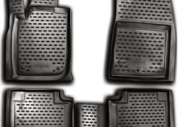 ΜΑΡΚΕ ΠΑΤΑΚΙΑ ΣΕ ΣΚΑΦΗ TPE ΛΑΣΤΙΧΟ ΓΙΑ JEEP GRAND CHEROKEE 01/2011-04/2013  ΣΕ ΑΝΘΡΑΚΙ ΣΚΟΥΡΟ ΓΚΡΙ ΧΡΩΜΑ NOVLINE - 4 ΤΕΜ.