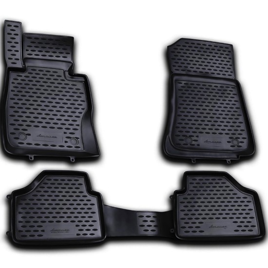 ΠΑΤΑΚΙ ΣΚΑΦΗ ΠΟΡΤ ΜΠΑΓΚΑΖ ΓΙΑ  ΠΑΤΑΚΙΑ ΣΕ ΣΚΑΦΗ TPE ΛΑΣΤΙΧΟ ΓΙΑ BMW X1 2009-2015 ΣΕ ΜΑΥΡΟ ΧΡΩΜΑ NOVLINE - 4 ΤΕΜ.