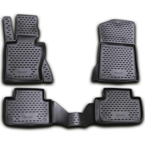 ΜΑΡΚΕ ΠΑΤΑΚΙΑ ΣΕ ΣΚΑΦΗ TPE ΛΑΣΤΙΧΟ ΓΙΑ ΓΙΑ BMW X3 E83 2004-2010 ΣΕ ΜΑΥΡΟ ΧΡΩΜΑ NOVLINE - 4 ΤΕΜ