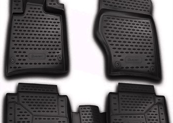 ΜΑΡΚΕ ΠΑΤΑΚΙΑ ΣΕ ΣΚΑΦΗ TPE ΛΑΣΤΙΧΟ ΓΙΑ AUDI Q7 2005-2015  ΣΕ ΜΑΥΡΟ ΧΡΩΜΑ NOVLINE - 4 ΤΕΜ.